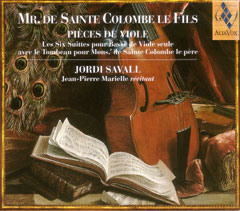 MR. DE SAINTE-COLOMBE, le fils - Les Six Suites pour Basse de Viole