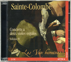 SAINTE COLOMBE, Père - Concerts à deux violes esgales