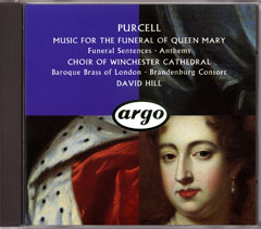 PURCELL - Musique funèbre pour la reine Marie