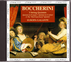 BOCCHERINI - Quintettes à cordes