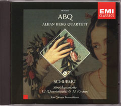 SCHUBERT - Quatuors à cordes n° 12 et 15