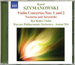 SZYMANOWSKI - Concertos pour violon n 1 et 2