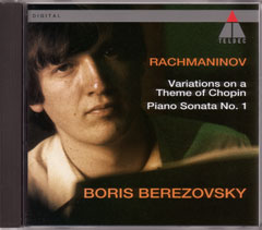 RACHMANINOV - Variations sur un thème de Chopin...
