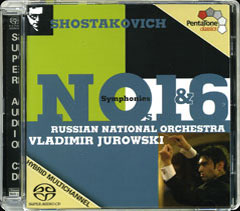 CHOSTAKOVITCH - Symphonies n° 1 et 6